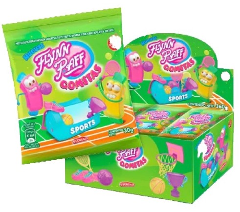 GOLO GOMITAS FLYNN PAFF SURTIDAS SPORTS 12 X 30GR x 1